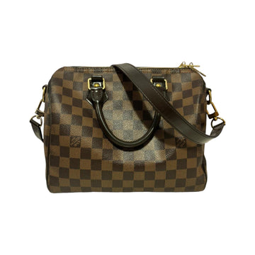 Louis-Vuitton Speedy Bandouliere 25 Damier Ebene Brown GHW