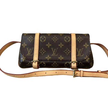 Louis-Vuitton Pochette Marelle PM Monogram Brown GHW