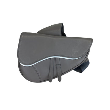 Men's Saddle Bag Grained CalBNkin Grey SHW