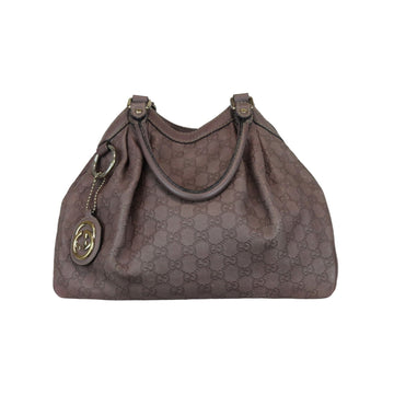 Gucci Sukey Tote Medium Guccissima Signature Mauve GHW