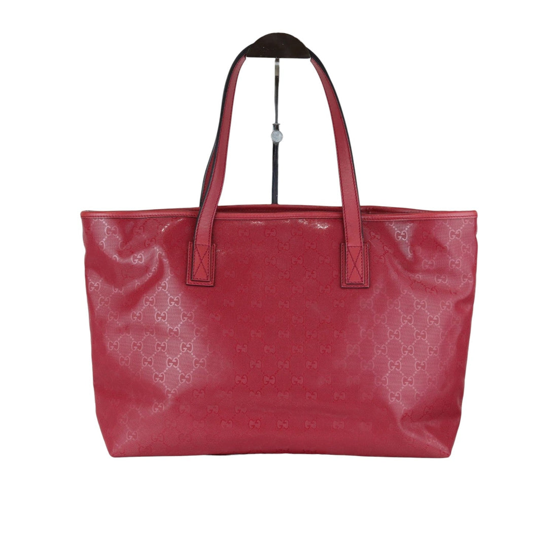 Gucci Zippered Shopping Tote Medium Imprime Monogram Pink