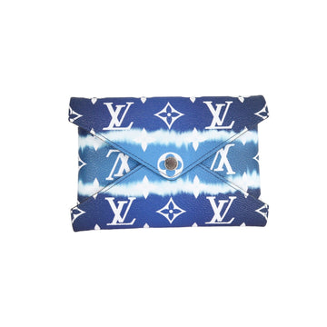 Louis-Vuitton Kirigami Pochette Monogram Escale Blue White SHW