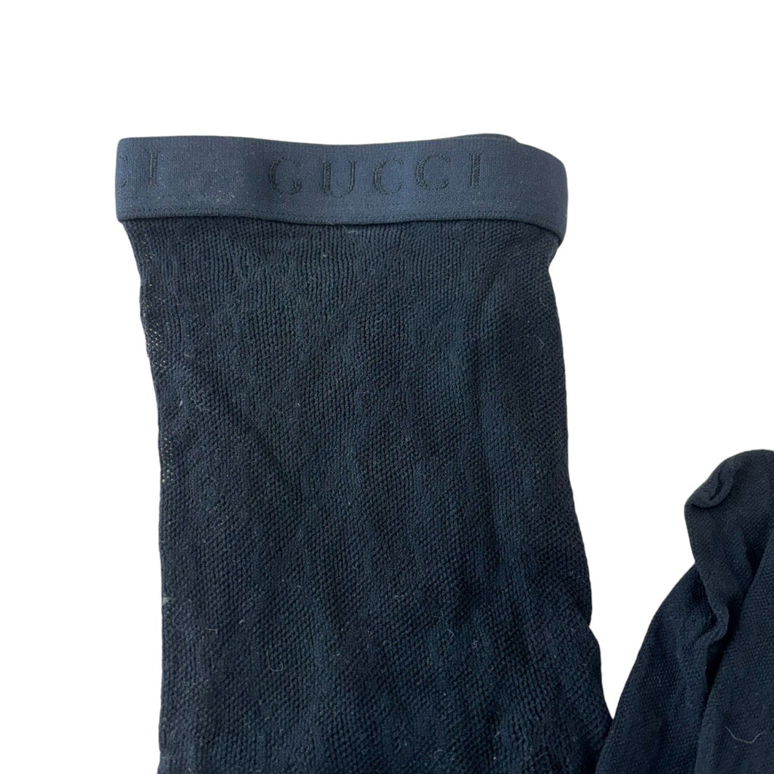 Gucci Stretch knitted Interlocking GG Tights Black