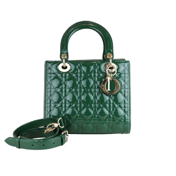 Lady Dior Medium New 1:1 Repl Green GHW