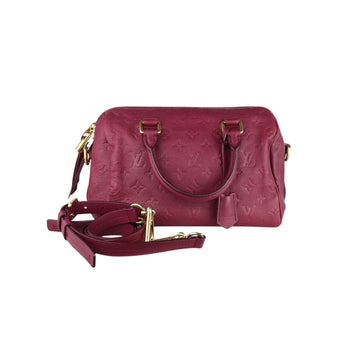 Louis-Vuitton Speedy 25 Empreinte Bandouliere Burgundy GHW