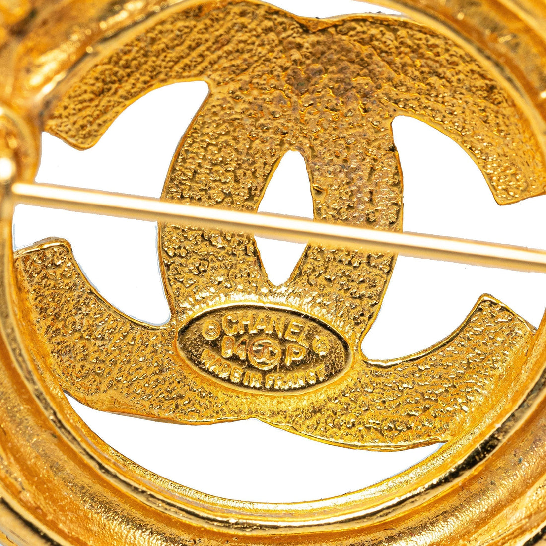 CHANEL CC Brooch Costume Brooch