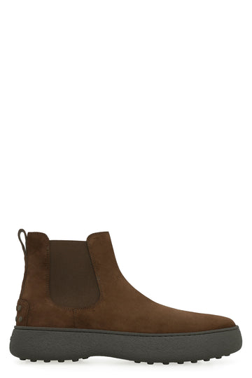 CHELSEA BOOT TOD'S W. G. IN SUEDE LEATHER