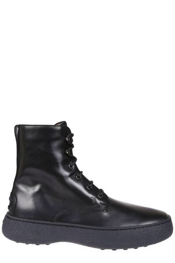 TOD'S W. G. LACE UP BOOTS