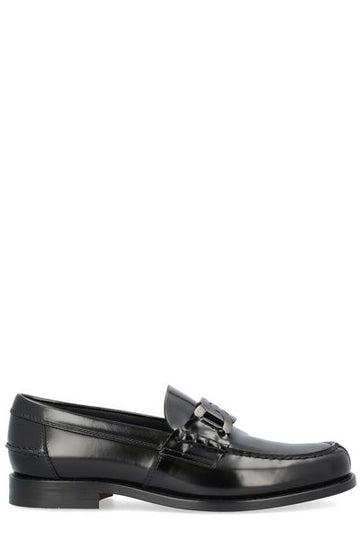 PENNY-SLOT SUEDE LOAFERS