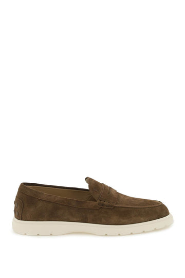 SUEDE LOAFERS