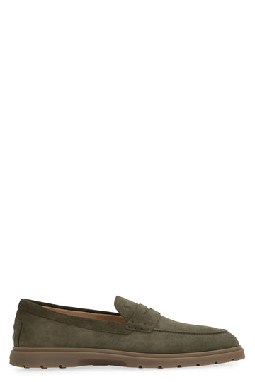 SUEDE LOAFERS