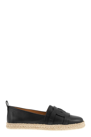 KATE LEATHER ESPADRILLES