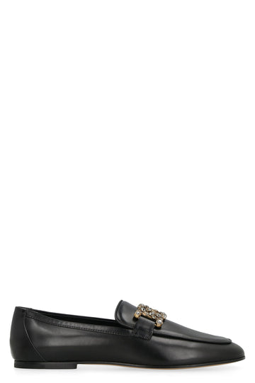 LEATHER LOAFERS