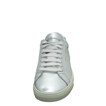 YSL Silver Metallic Andy Sneaker 37