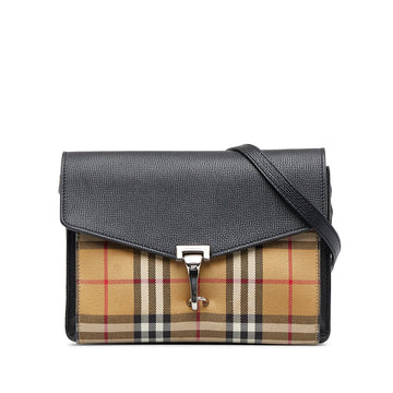 Burberry Macken Brown Ho Check Canvas