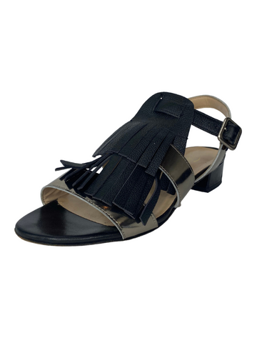 Grilli Leather Tassel Sandals |US8|IT38|