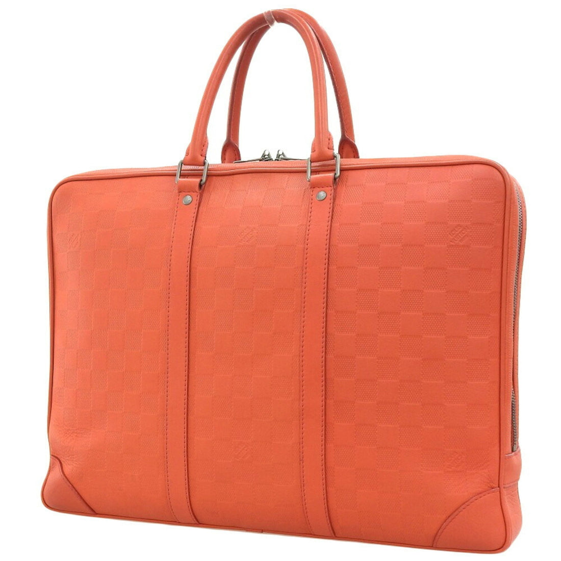 Louis Vuitton Porte Documents Voyage  Canvas Briefcase Bag