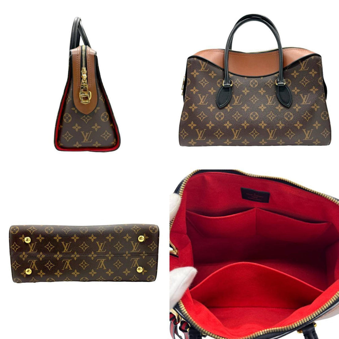 Louis Vuitton Tuileries  Canvas Shoulder Bag