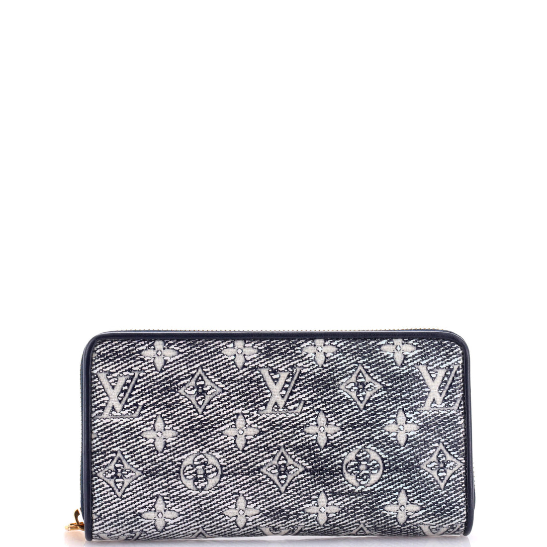 Zippy Wallet Monoglam Jacquard Canvas