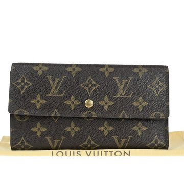 Louis Vuitton Porte Tresor International  Canvas Wallet