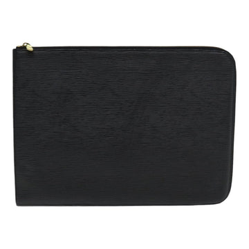 Louis Vuitton Poche Document  Leather Briefcase Bag