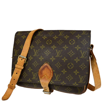 Louis Vuitton Cartouchiere  Canvas Shoulder Bag
