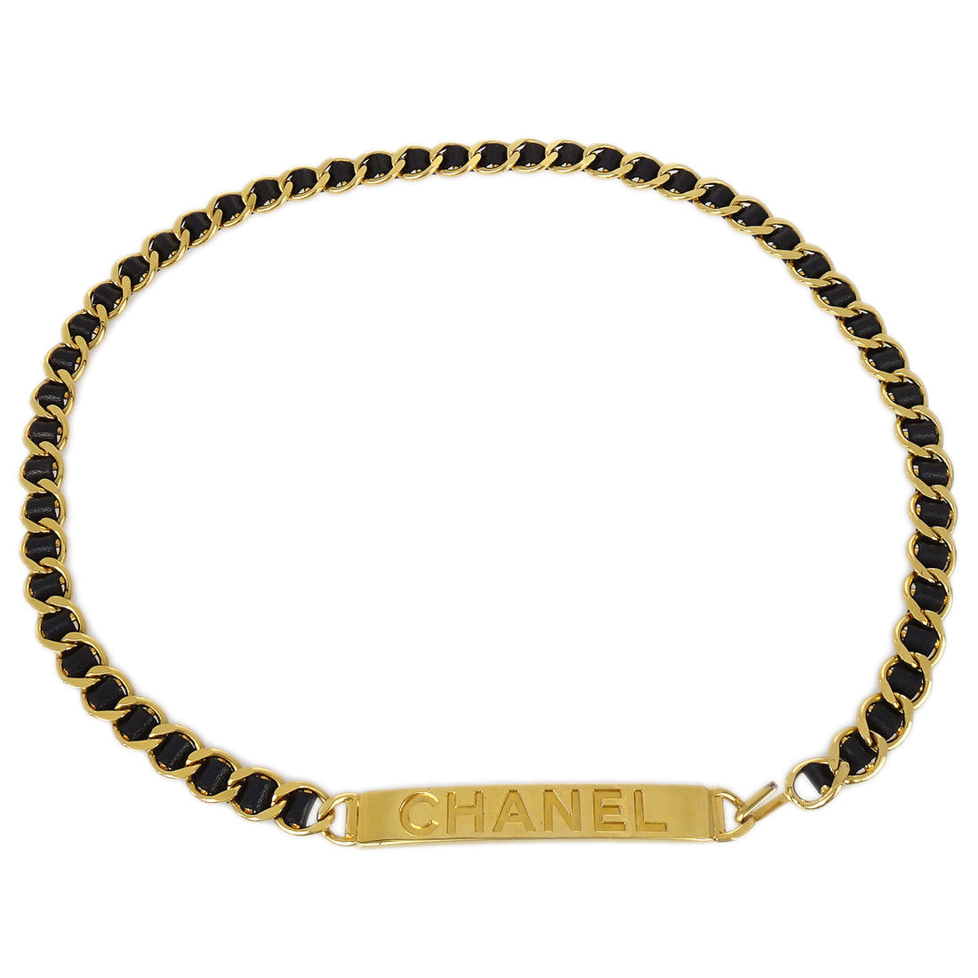 Chanel Gold Chain Belt Small New 98P