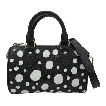 Louis Vuitton Nano Speedy  Leather Shoulder Bag