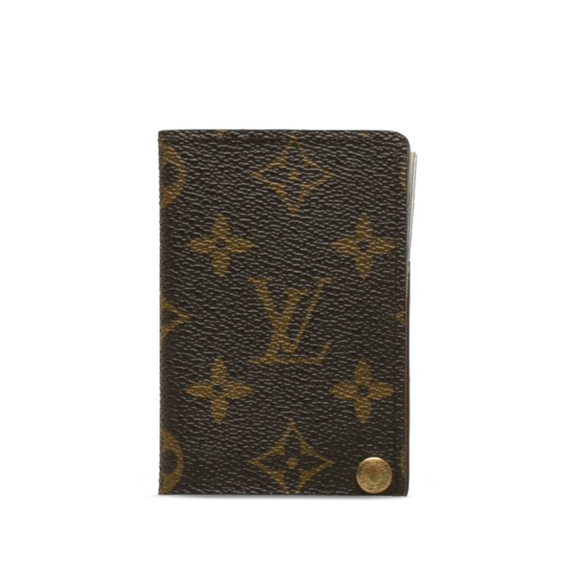 Louis Vuitton Porte Carte De Visite  Canvas Wallet