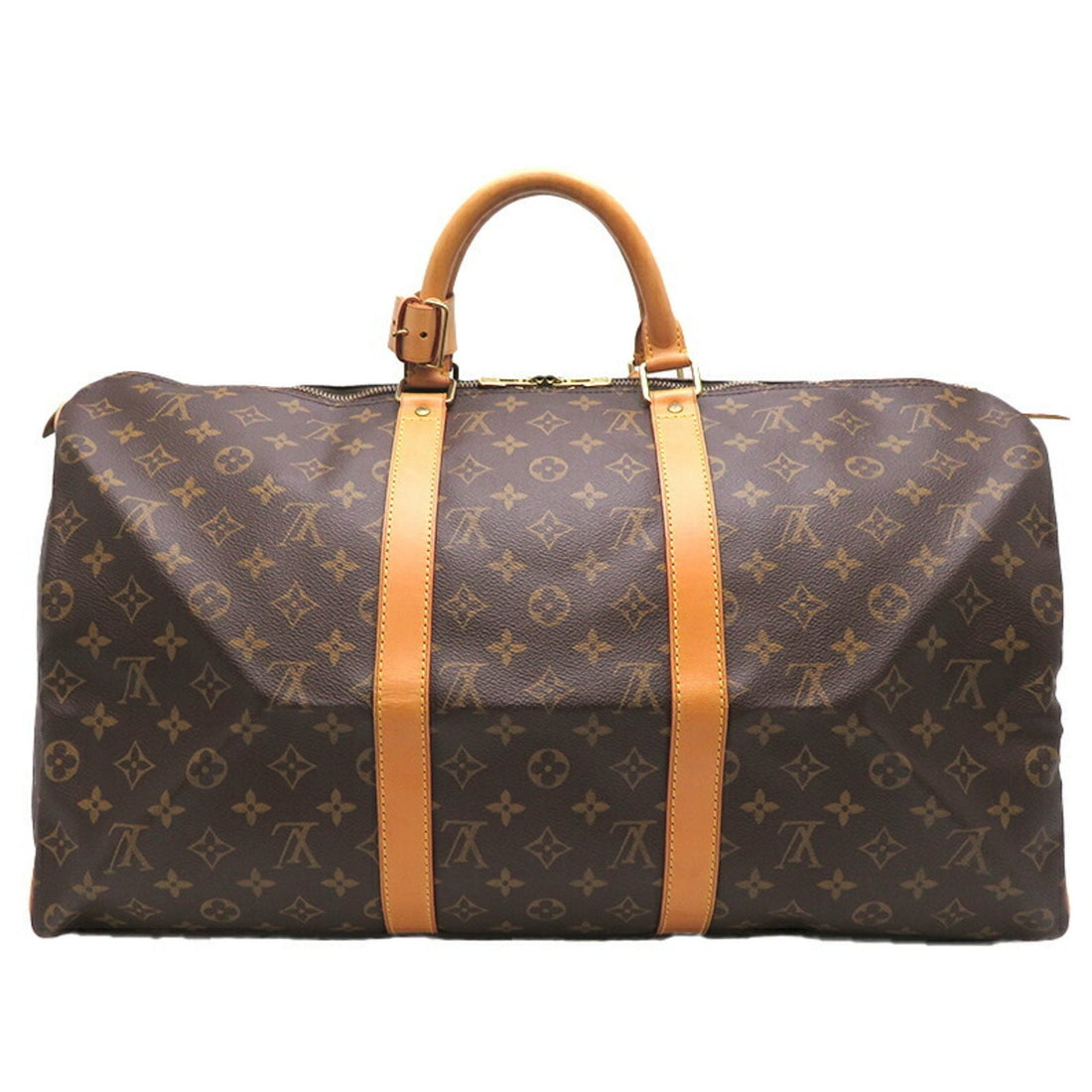 Louis Vuitton Keepall 50  Canvas Travel Bag