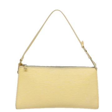 Louis Vuitton Pochette Accessoire  Leather Clutch Bag
