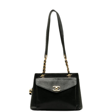 Chanel  Shoulder Bag in Caviar Leather Black