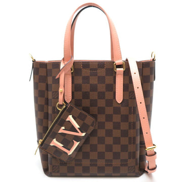 Louis Vuitton Belmont  Canvas Shoulder Bag
