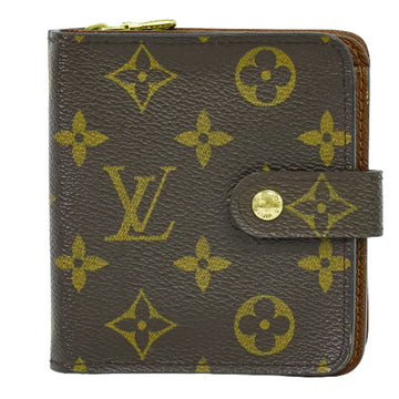 Louis Vuitton Compact Zip  Calfskin Wallet