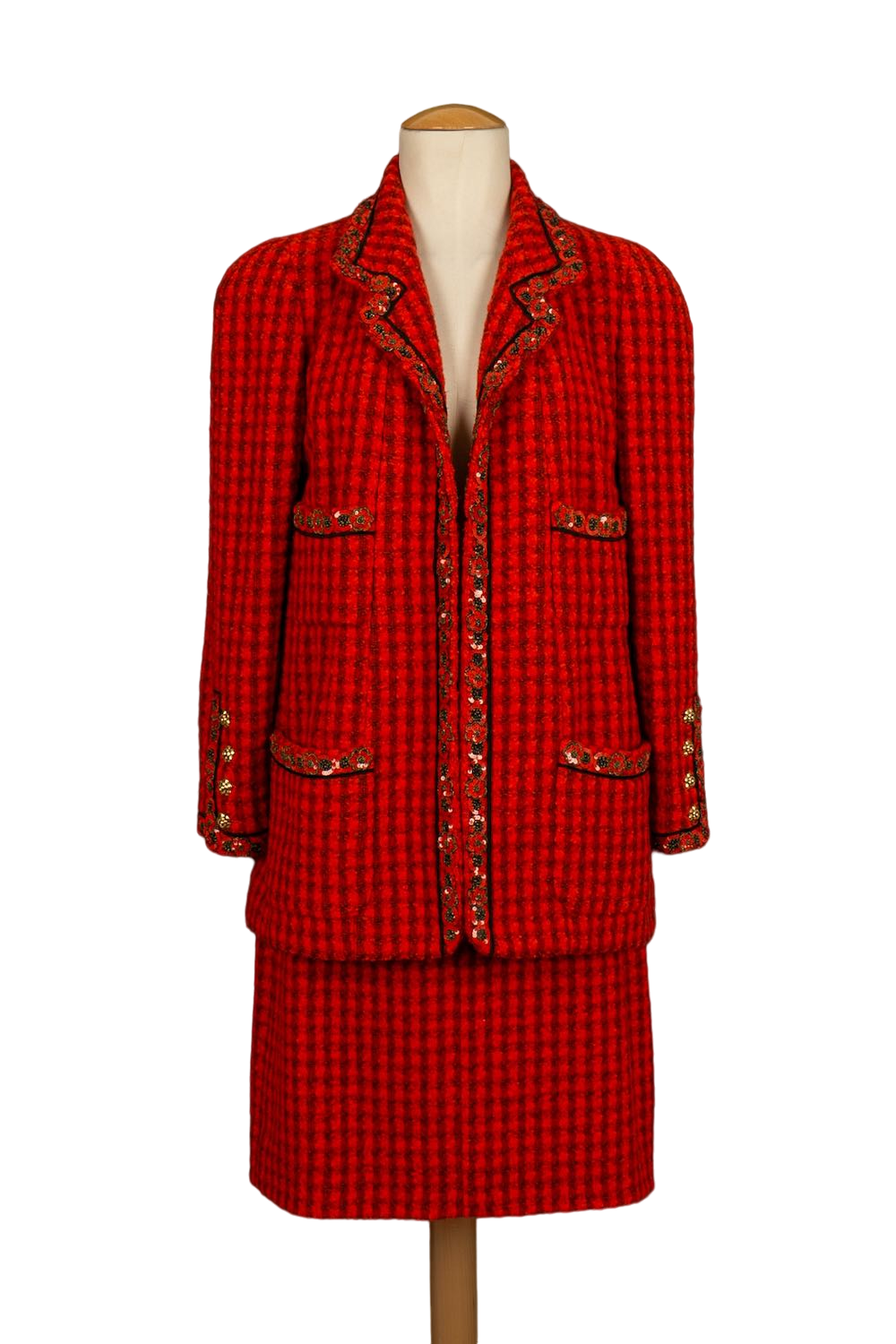 Tailleur Top Quality Chanel Automme-Hiver 1990/91