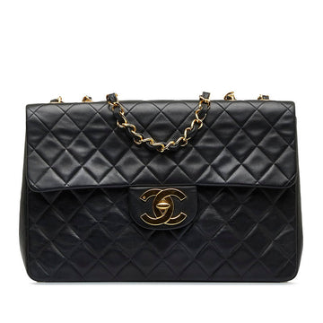 Chanel Decamatrasse 34 Cocono mark ingle Flap Chain Shoulder Bag Black   CHANEL