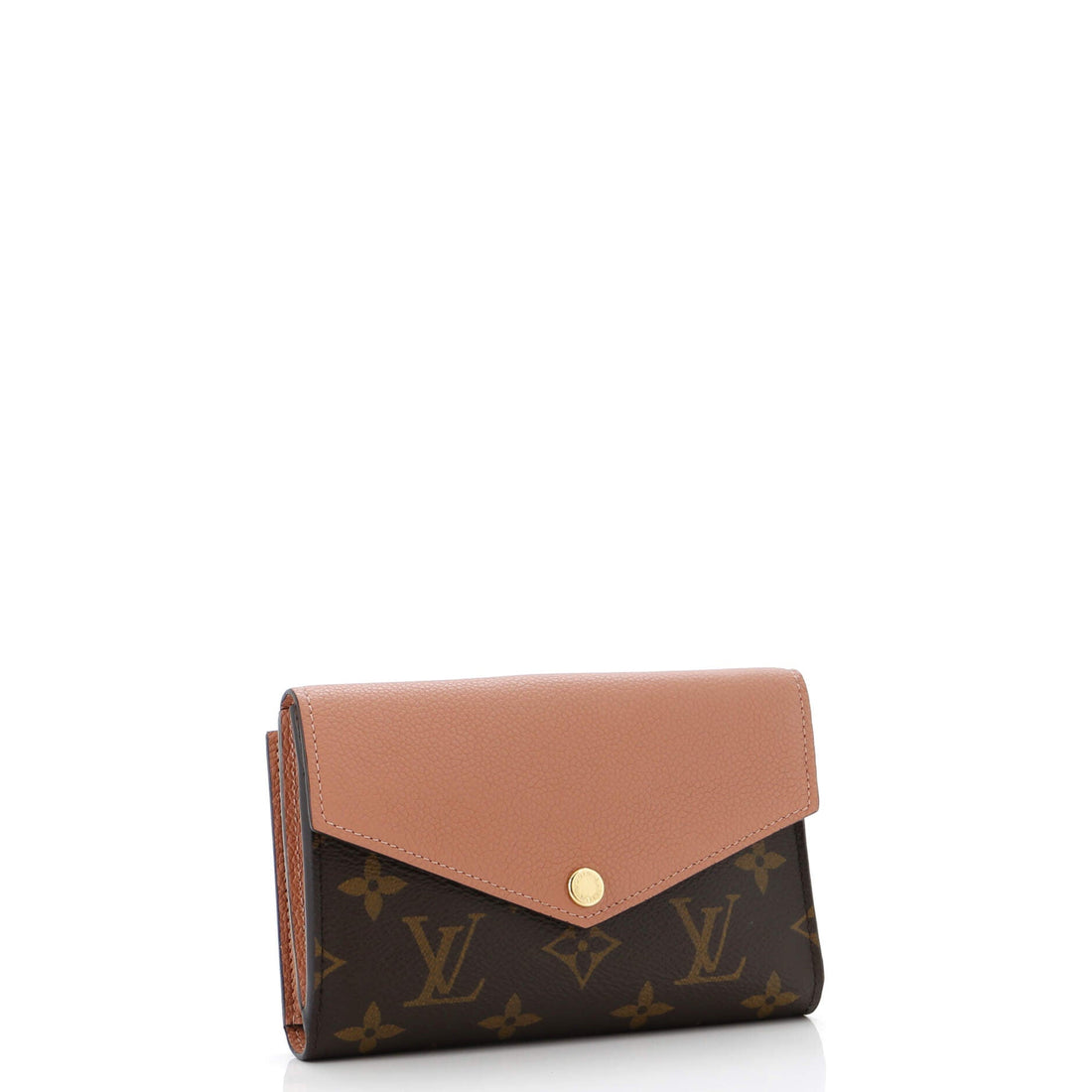 Pallas Wallet Monogram Canvas and Calfskin Compact