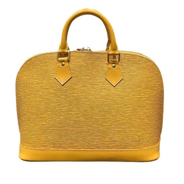 Louis Vuitton  Jaune yellow Leather Handbag