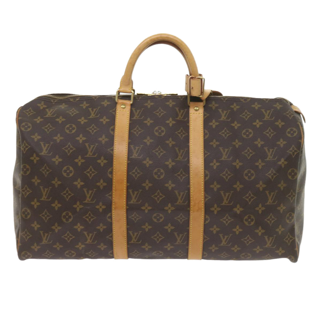 Louis Vuitton Keepall 50  Canvas Travel Bag