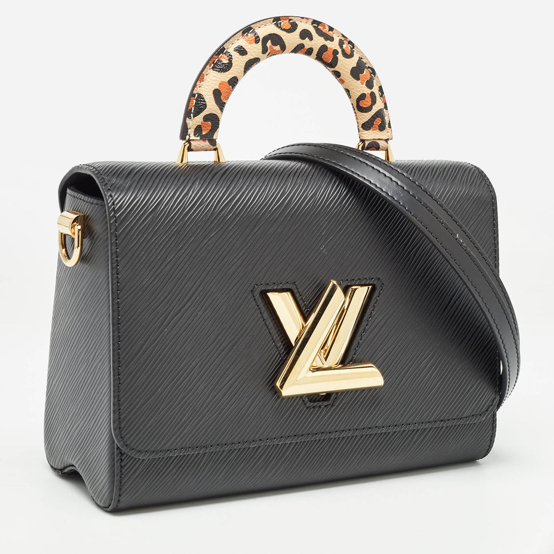 Louis Vuitton Black Epi Leather Wild At Heart Twist Mm Bag