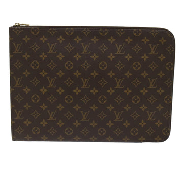 Louis Vuitton Poche Document  Canvas Clutch Bag