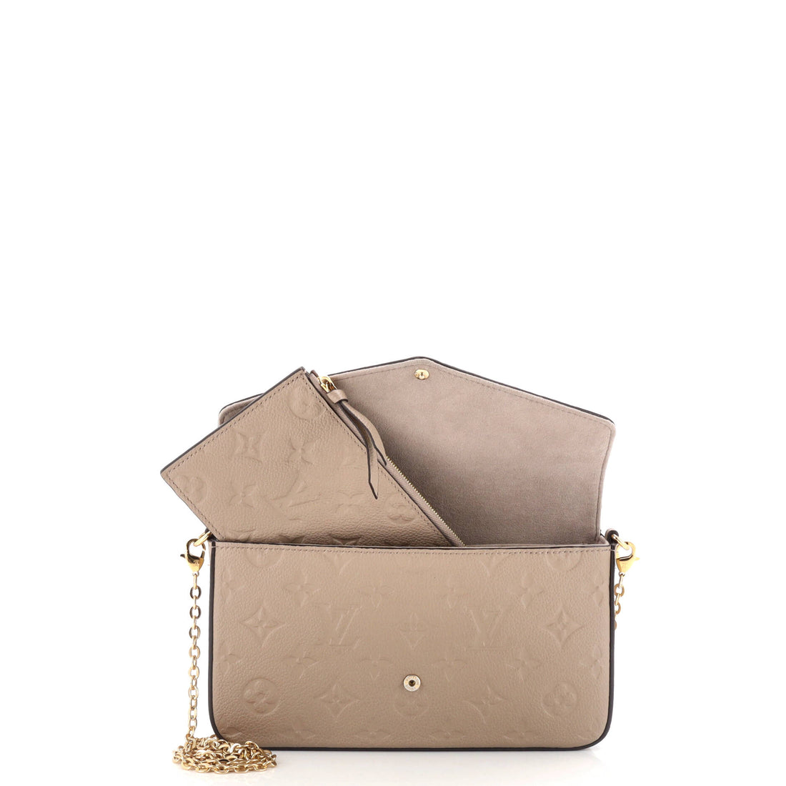 Felicie Pochette Monogram Empreinte Leather