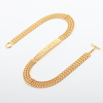 Chanel LOGO 98P Chain Belt GP KIDS WOakSHIP WORKSHIP WORKSHIP