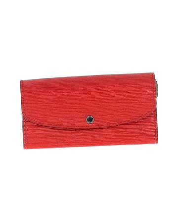 Louis Vuitton Emilie Wallet in Red Epi Leather
