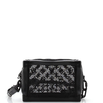 Soft Trunk Bag Monogram See Through Mesh