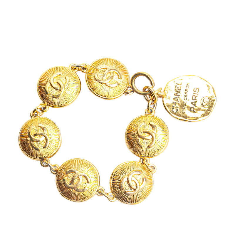 Chanel Coco no mark Cambon Bracelet Gold