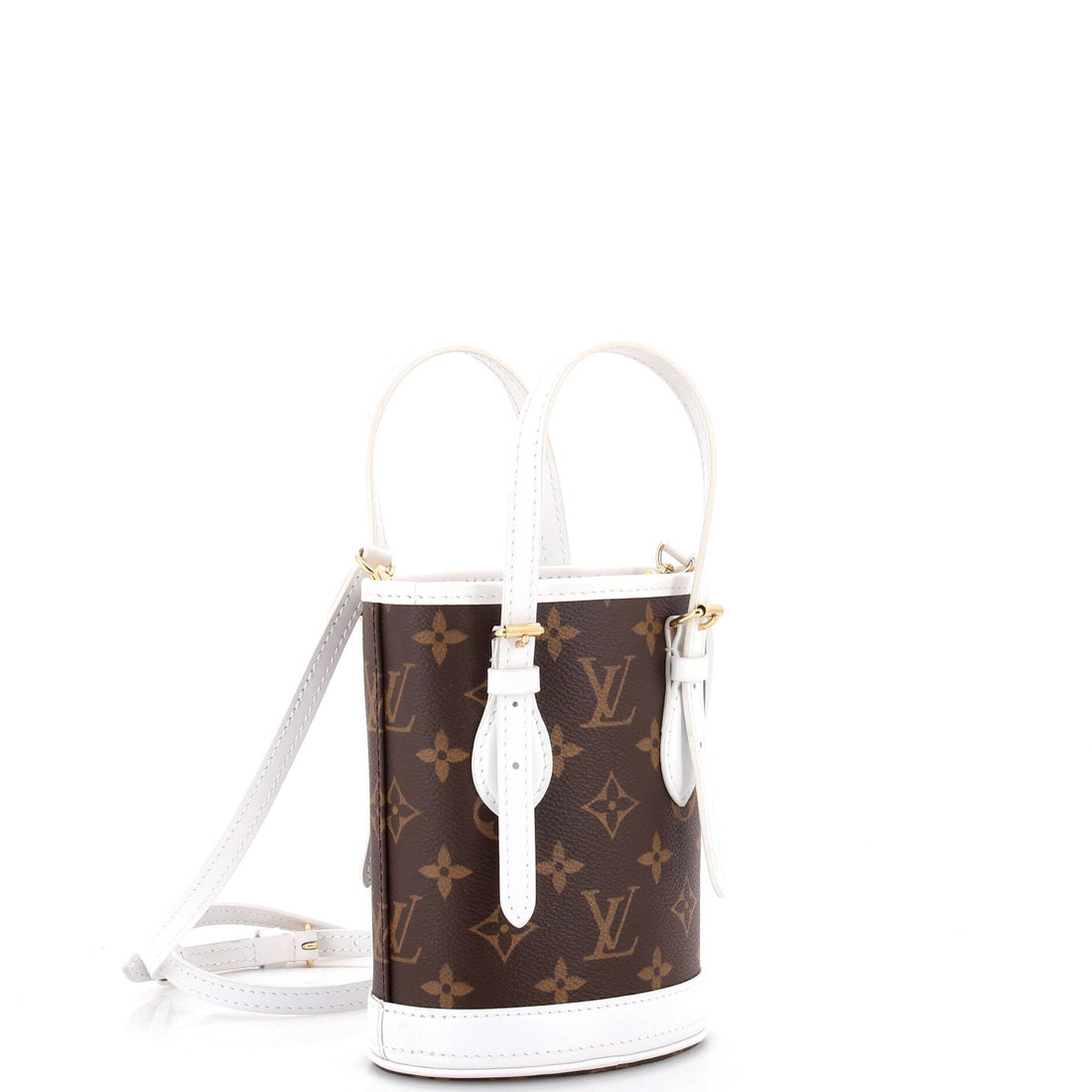 Bucket Bag LV Match Monogram Canvas Nano
