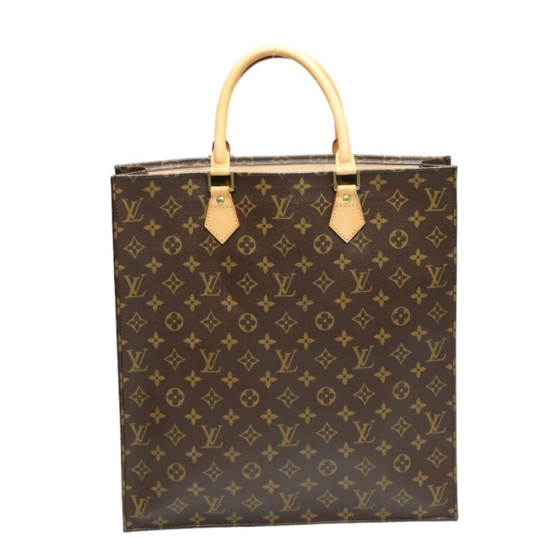 Louis Vuitton Sac Plat  Canvas Tote Bag