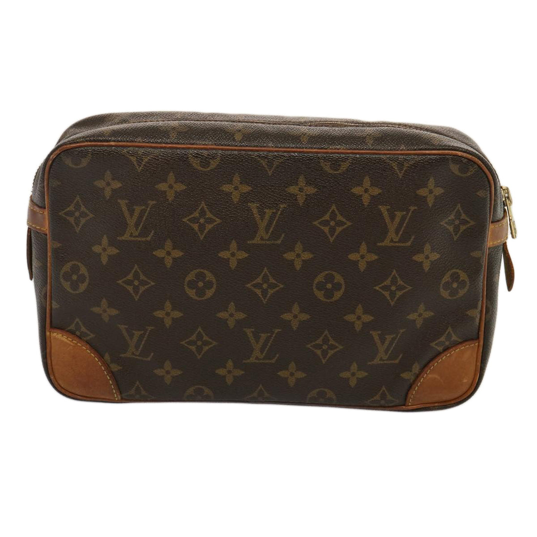 Louis Vuitton Compiegne 28  Canvas Clutch Bag