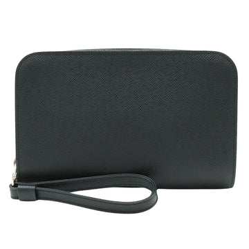 Louis Vuitton Baikal  Leather Clutch Bag